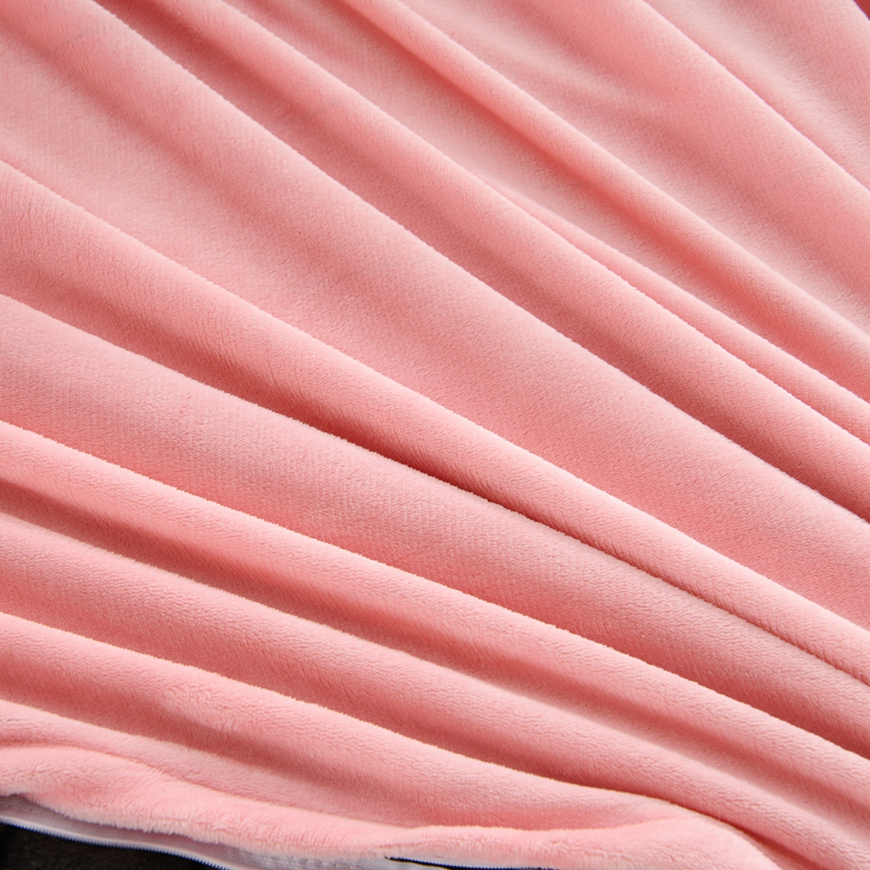 91家纺网 家纺一手货源 找家纺 紫月轩家纺 2025新款韩版牛奶绒花边款四件套 粉黛华庭