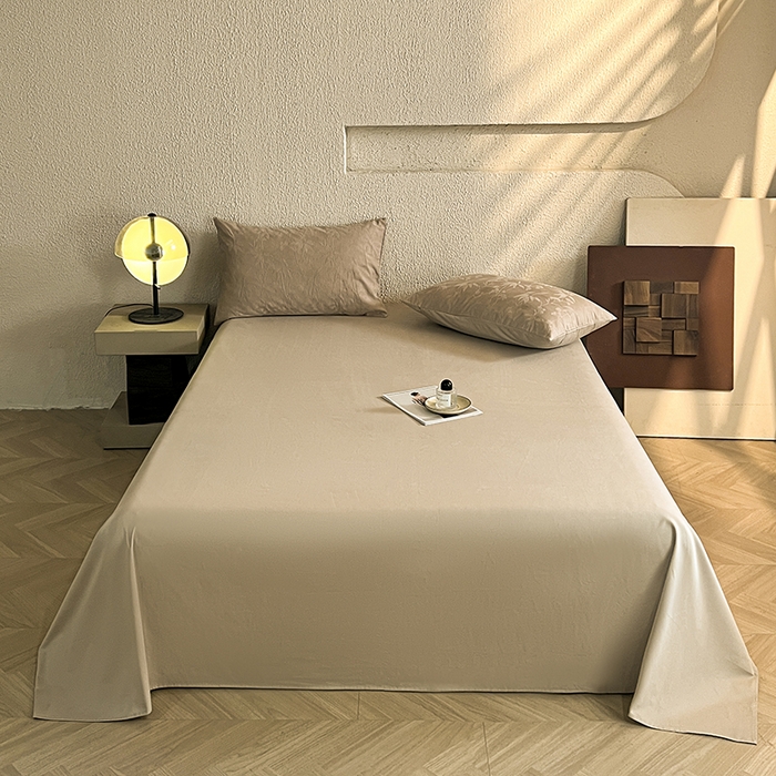 91家纺网 家纺一手货源 找家纺 （总）莱茵家居 2025新款全棉提花贡缎磨毛四件套