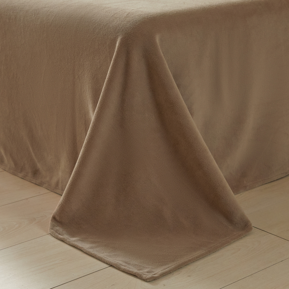 91家纺网 家纺一手货源 找家纺 凯罗 2025新款高克重兔绒四件套A类牛奶绒四件套 简约轻奢兔绒四件套 亚薇拉-舒芙蕾