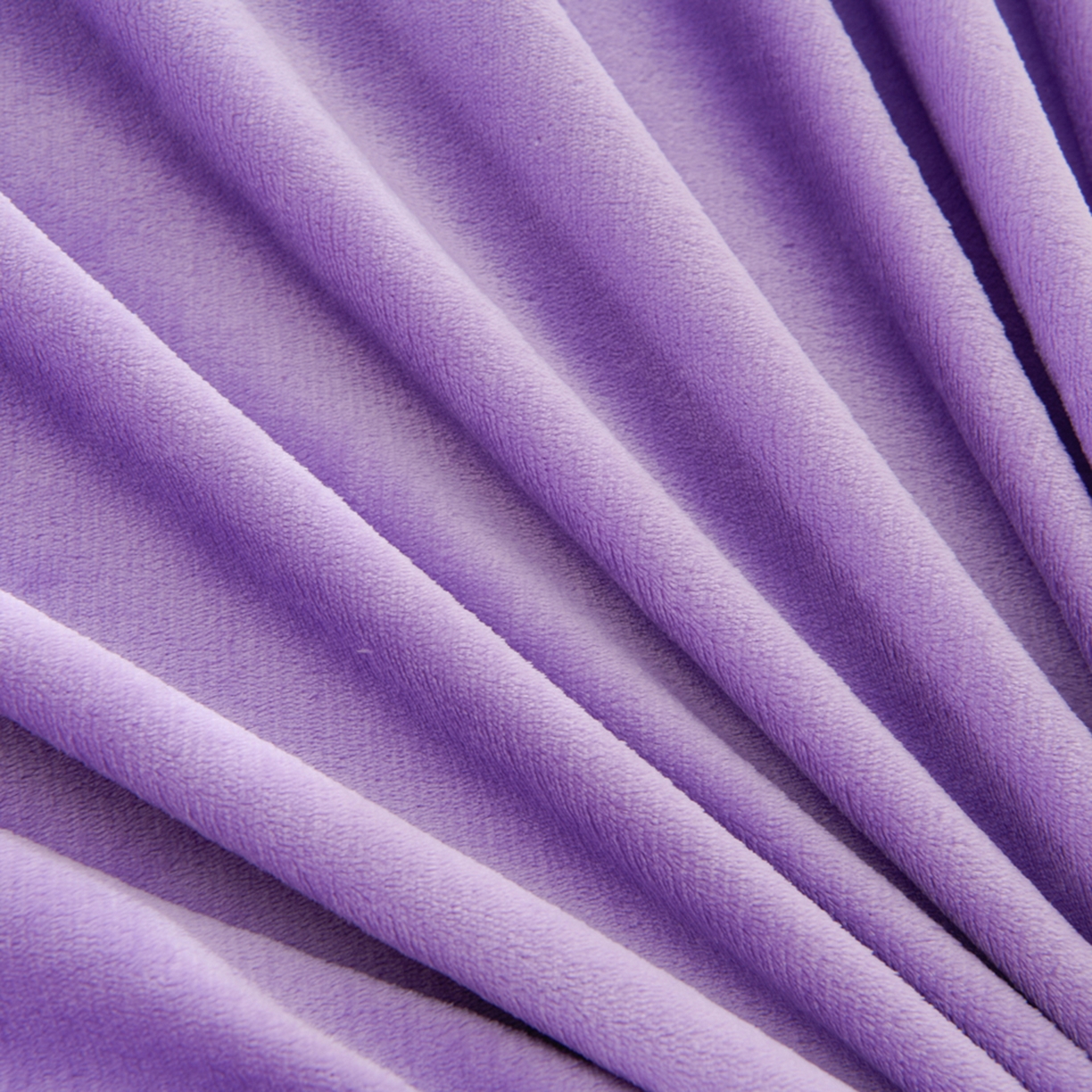 91家纺网 家纺一手货源 找家纺 紫月轩家纺 2025新款韩版牛奶绒花边款四件套 紫金花朵