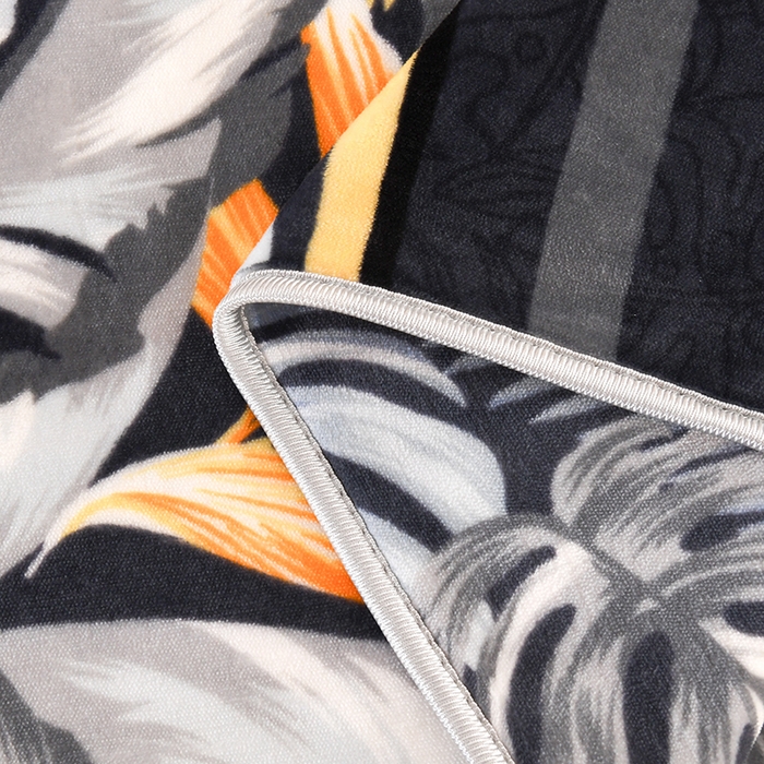 91家纺网 家纺一手货源 找家纺 雨洋2025新款加厚保暖8.5斤牛奶绒金貂婴儿绒四件套 休闲时光