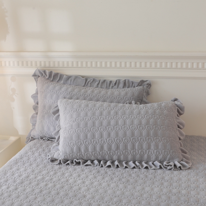 91家纺网 家纺一手货源 找家纺 （总）怡源梦 2025新款A类牛奶绒夹棉床笠三件套-甜心公主系列