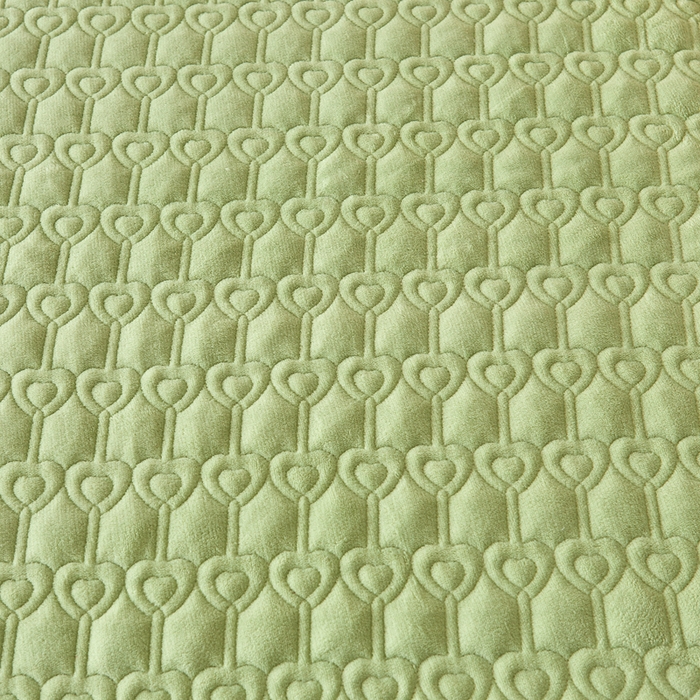 91家纺网 家纺一手货源 找家纺 怡源梦 2025新款牛奶绒床裙四件套-甜心公主系列 绿色