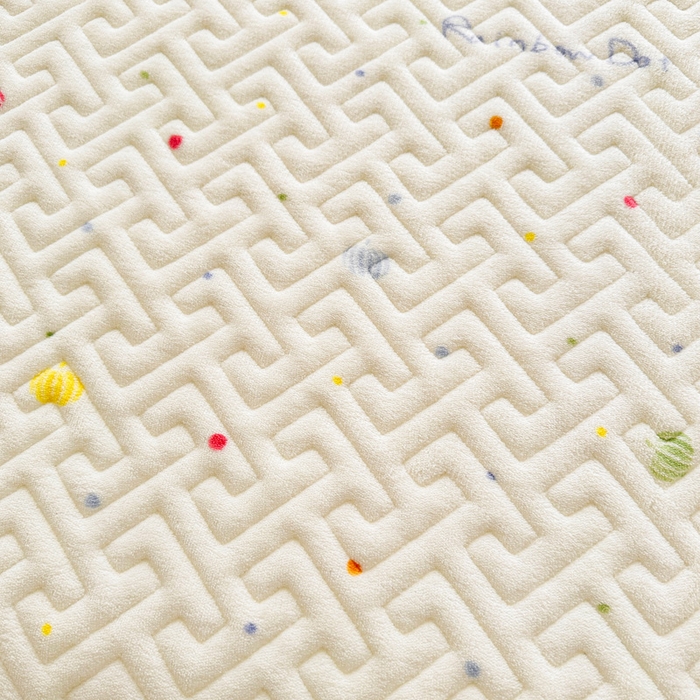 91家纺网 家纺一手货源 找家纺 凯罗 2025新款牛奶绒花边床盖印花小清新盖毯加大牛奶绒床盖床单 梦幻星空