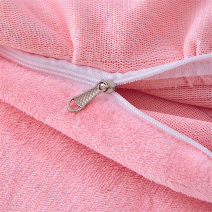 91家纺网 家纺一手货源 找家纺 （总）畅畅家纺 2025新款11斤纯色韩版冬季超柔加厚牛奶花边床盖四件套