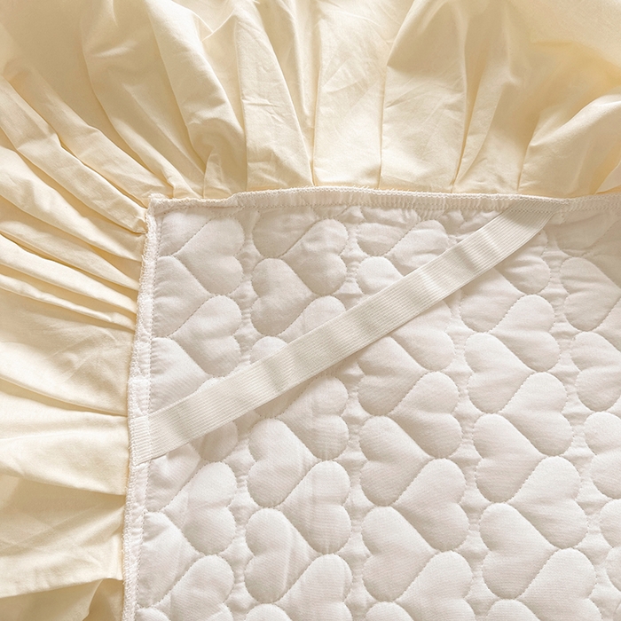 91家纺网 家纺一手货源 找家纺 罗艺轩 2025新款全棉纯棉蕾丝刺绣琉璃床裙四件套（1.5m控价288起、1.8m控价293起、1.8m加大控价303起、1.8*2.2m控价298起、1.8*2.2m加大控价308起、2.0m控价3