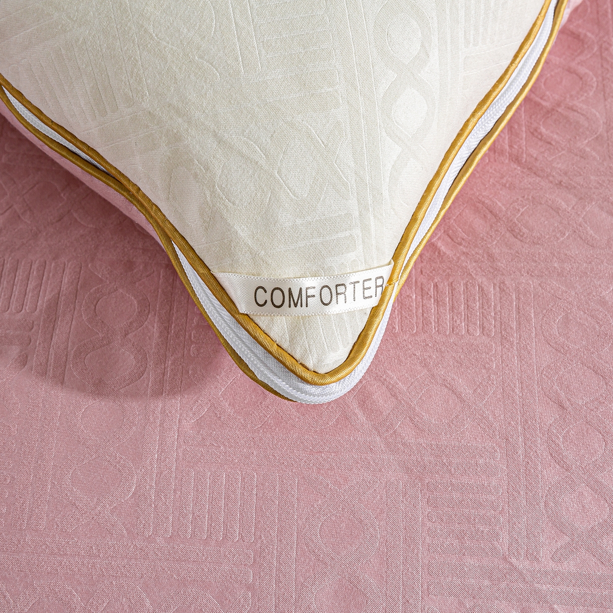 91家纺网 家纺一手货源 找家纺 （总）欢乐季  2025新款7A抗菌豆荚格大豆子母被