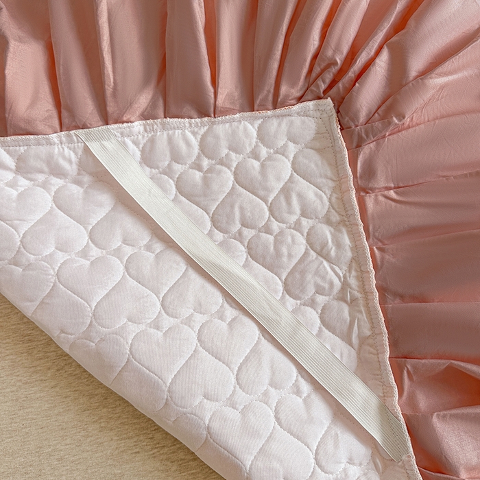 91家纺网 家纺一手货源 找家纺 罗艺轩 2025新款全棉纯棉蕾丝刺绣琉璃床裙四件套（1.5m控价288起、1.8m控价293起、1.8m加大控价303起、1.8*2.2m控价298起、1.8*2.2m加大控价308起、2.0m控价3