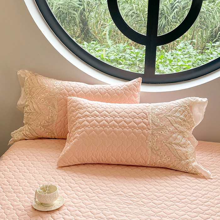 91家纺网 家纺一手货源 找家纺 罗艺轩 2025新款全棉纯棉蕾丝刺绣琉璃单床裙床裙单件（1.5m控价135起、1.8m控价140起、1.8*2.2m控价145起、2.0m控价150起） 琉璃-玉