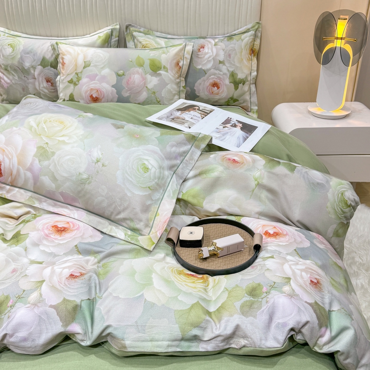 91家纺网 家纺一手货源 找家纺 红日子纺织品 2025新款A类全棉磨毛数码印花四件套 绿野仙踪