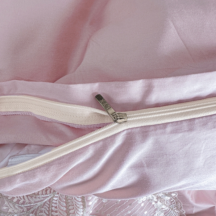 91家纺网 家纺一手货源 找家纺 罗艺轩 2025新款全棉纯棉蕾丝刺绣琉璃单床裙床裙单件（1.5m控价135起、1.8m控价140起、1.8*2.2m控价145起、2.0m控价150起） 琉璃-紫