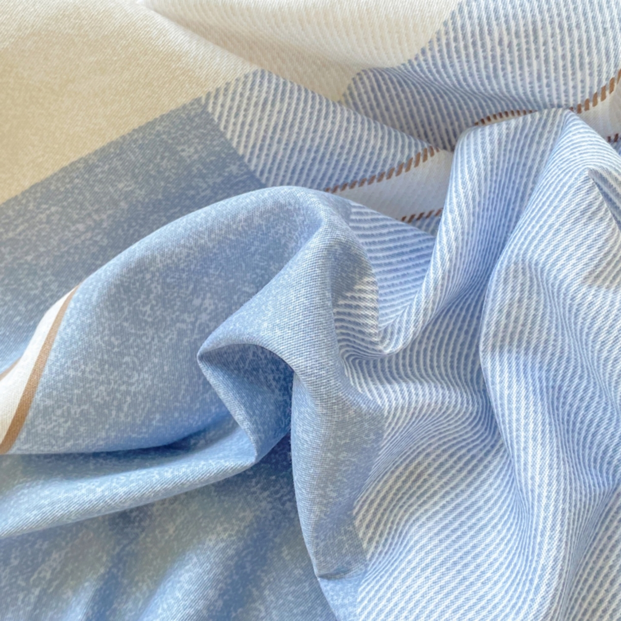 91家纺网 家纺一手货源 找家纺 红日子纺织品 2025新款A类全棉印花单被套 韶华