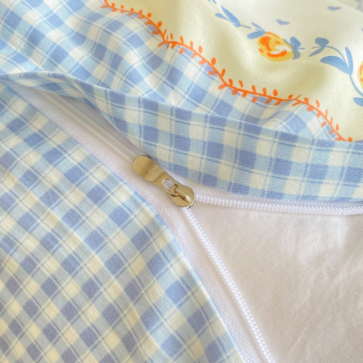 91家纺网 家纺一手货源 找家纺 红日子纺织品 2025新款A类全棉印花单被套 花宠乐章