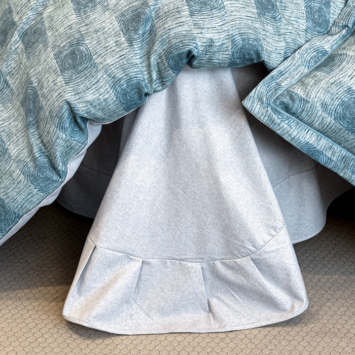 91家纺网 家纺一手货源 找家纺 2025年新款全棉长绒棉数码印花四件套 菲尔顿-蓝