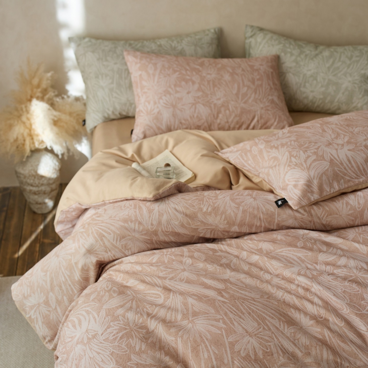 91家纺网 家纺一手货源 找家纺 （总）安莱生活 2025新款A类40支磨毛印花全棉四件套