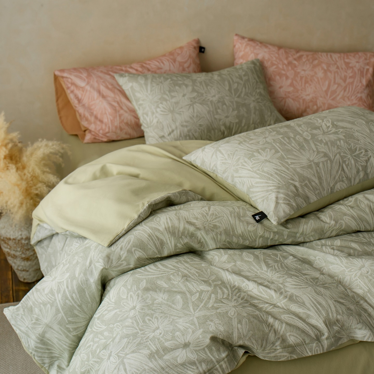 91家纺网 家纺一手货源 找家纺 （总）安莱生活 2025新款A类40支磨毛印花全棉四件套