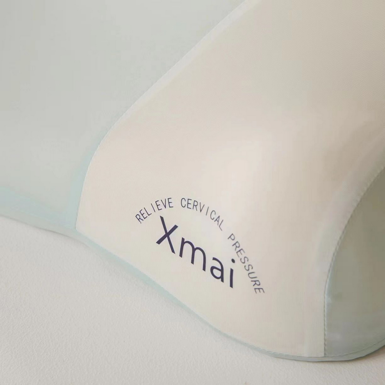 91家纺网 家纺一手货源 找家纺 其乐枕芯 2025新款多功能慢回弹趴睡枕趴趴枕记忆棉枕头枕芯 冰晶蓝