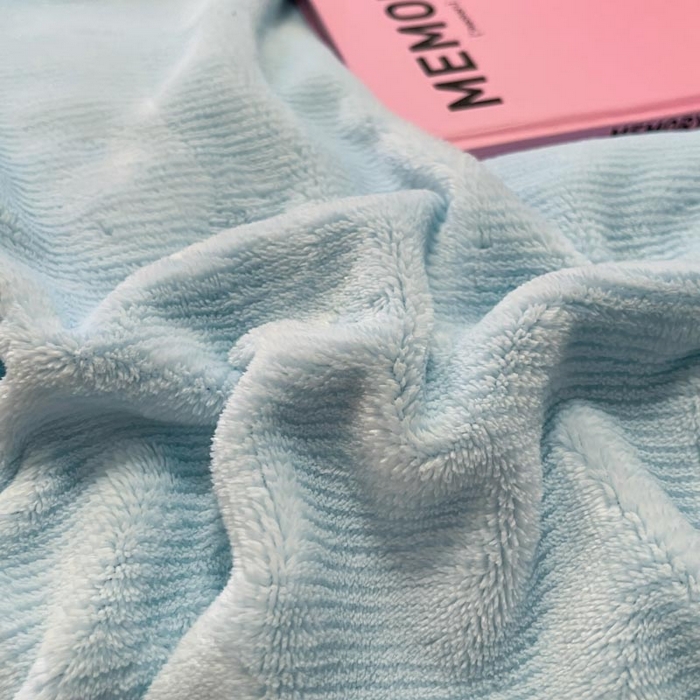 91家纺网 家纺一手货源 找家纺 ab家纺 2025新款贝壳边消光牛奶绒四件套 浅兰