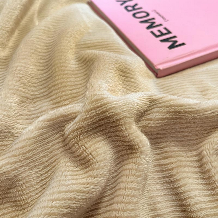 91家纺网 家纺一手货源 找家纺 ab家纺 2025新款贝壳边消光牛奶绒四件套 米灰