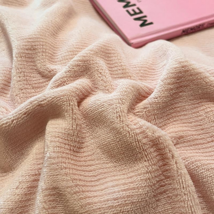 91家纺网 家纺一手货源 找家纺 ab家纺 2025新款贝壳边消光牛奶绒四件套 浅粉