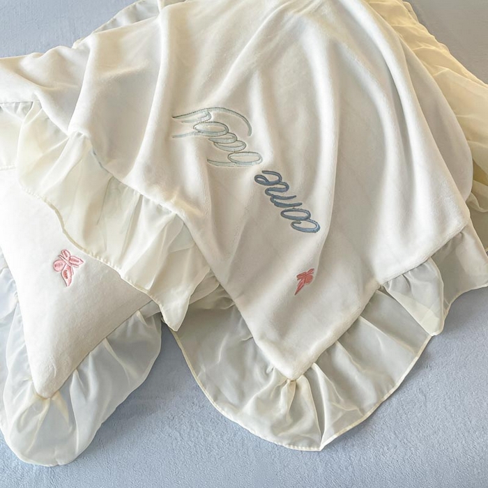 91家纺网 家纺一手货源 找家纺 （总）ab家纺 2025新款厚实保暖牛奶绒四件套-碟鸢