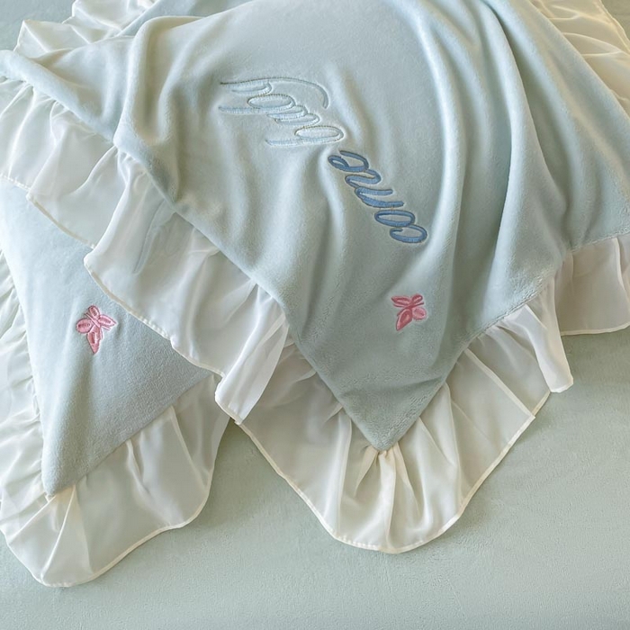 91家纺网 家纺一手货源 找家纺 ab家纺 2025新款厚实保暖牛奶绒四件套-碟鸢 碟鸢 -绿