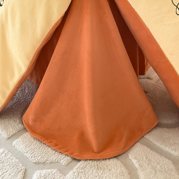 91家纺网 家纺一手货源 找家纺 ab家纺 2025新款字母绣花牛奶绒四件套-都市生活 都市生活柠萌黄-橙