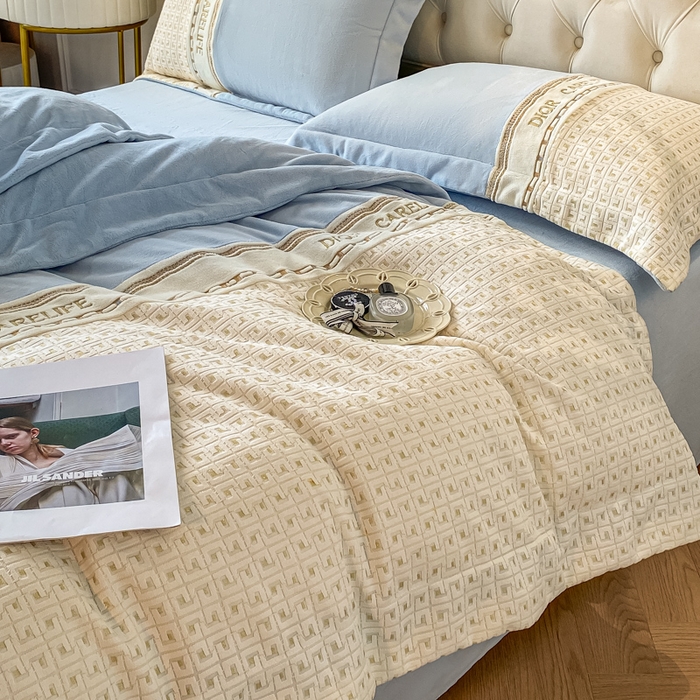 91家纺网 家纺一手货源 找家纺 （总）ab家纺 2025新款邂逅高克重牛奶绒四件套