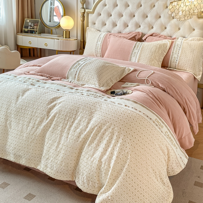 91家纺网 家纺一手货源 找家纺 （总）ab家纺 2025新款邂逅高克重牛奶绒四件套