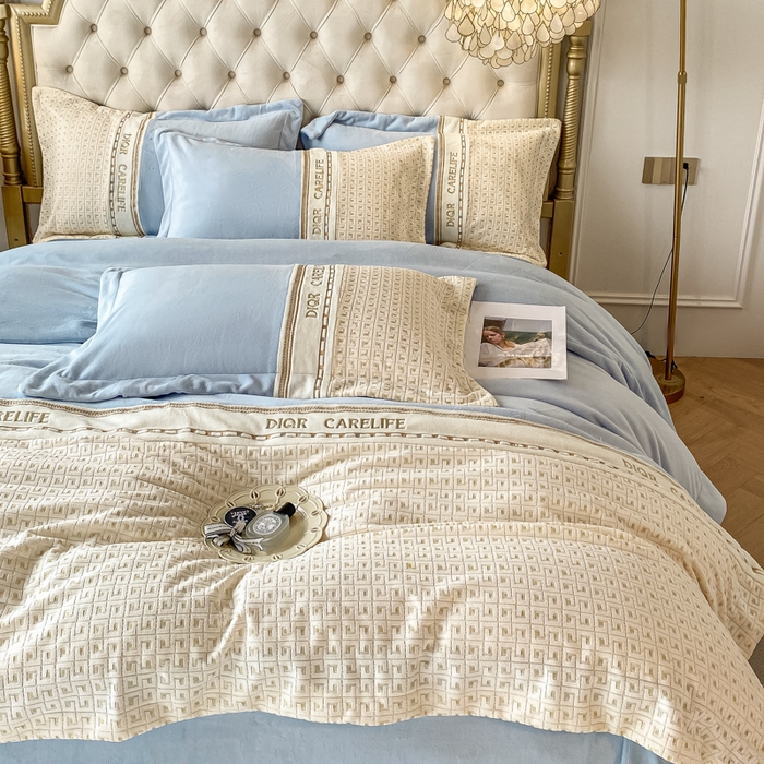 91家纺网 家纺一手货源 找家纺 （总）ab家纺 2025新款邂逅高克重牛奶绒四件套