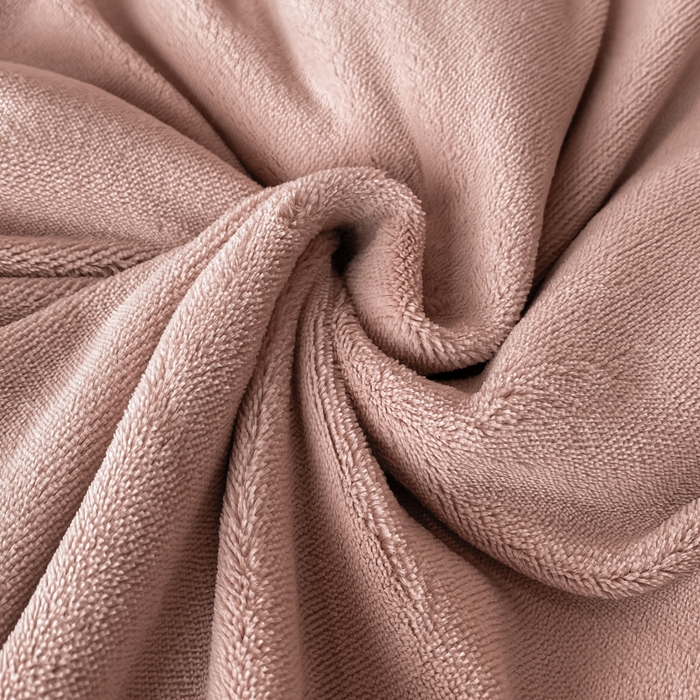 91家纺网 家纺一手货源 找家纺 ab家纺 2025新款邂逅高克重牛奶绒四件套 邂逅藕粉