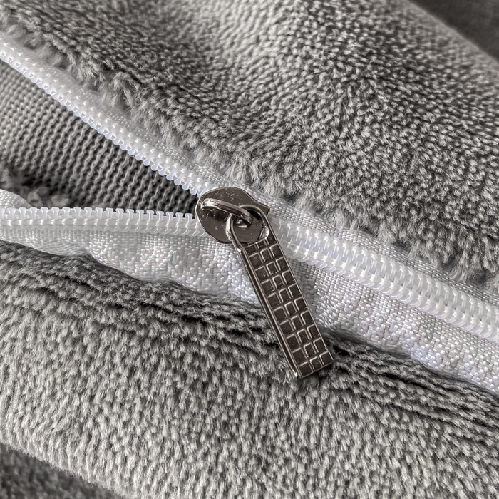 91家纺网 家纺一手货源 找家纺 ab家纺 2025新款邂逅高克重牛奶绒四件套 邂逅深空灰