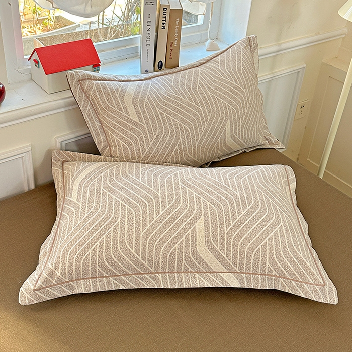 91家纺网 家纺一手货源 找家纺 优选直播新款全棉磨毛喷气印花四件套加厚纯棉三件套（一字绣工艺款）学生三件套 艾格拉