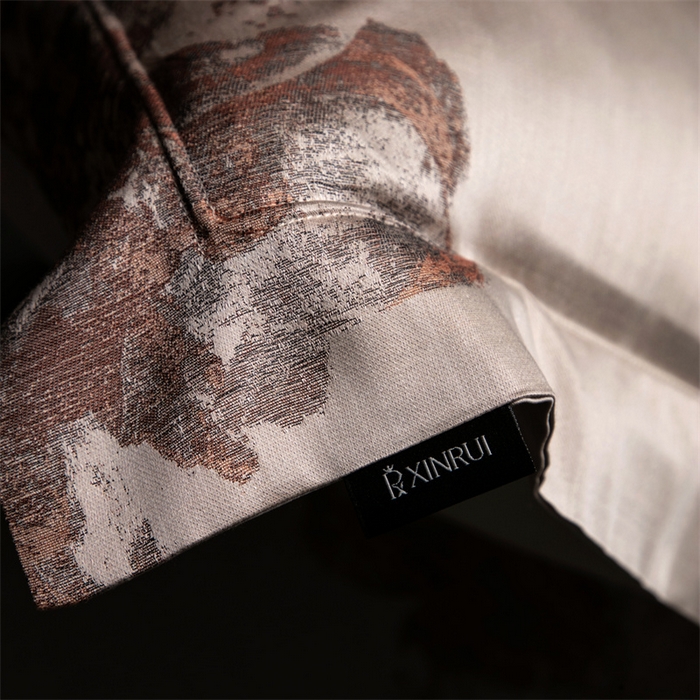 91家纺网 家纺一手货源 找家纺 （总）馨蕊家居 2025新款100S天丝棉色织提花四件套-慕然