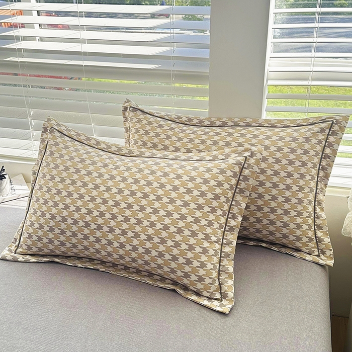 91家纺网 家纺一手货源 找家纺 大G家纺 2025新品礼盒装加厚宝宝棉淘宝控价不低于129.9其他平台不控价 千鸟格-咖