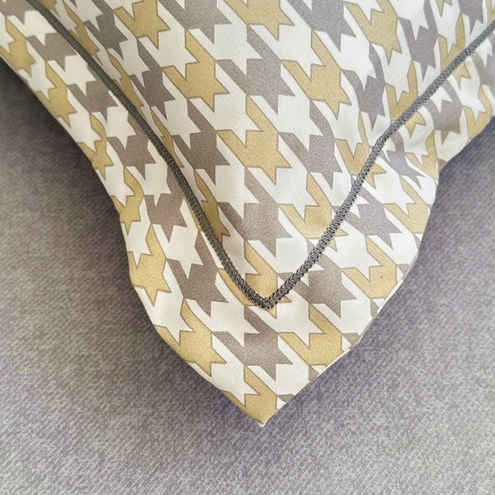 91家纺网 家纺一手货源 找家纺 大G家纺 2025新品礼盒装加厚宝宝棉淘宝控价不低于129.9其他平台不控价 千鸟格-咖