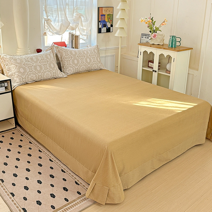 91家纺网 家纺一手货源 找家纺 优选直播新款全棉磨毛喷气印花四件套加厚纯棉三件套（一字绣工艺款）学生三件套 萝莉