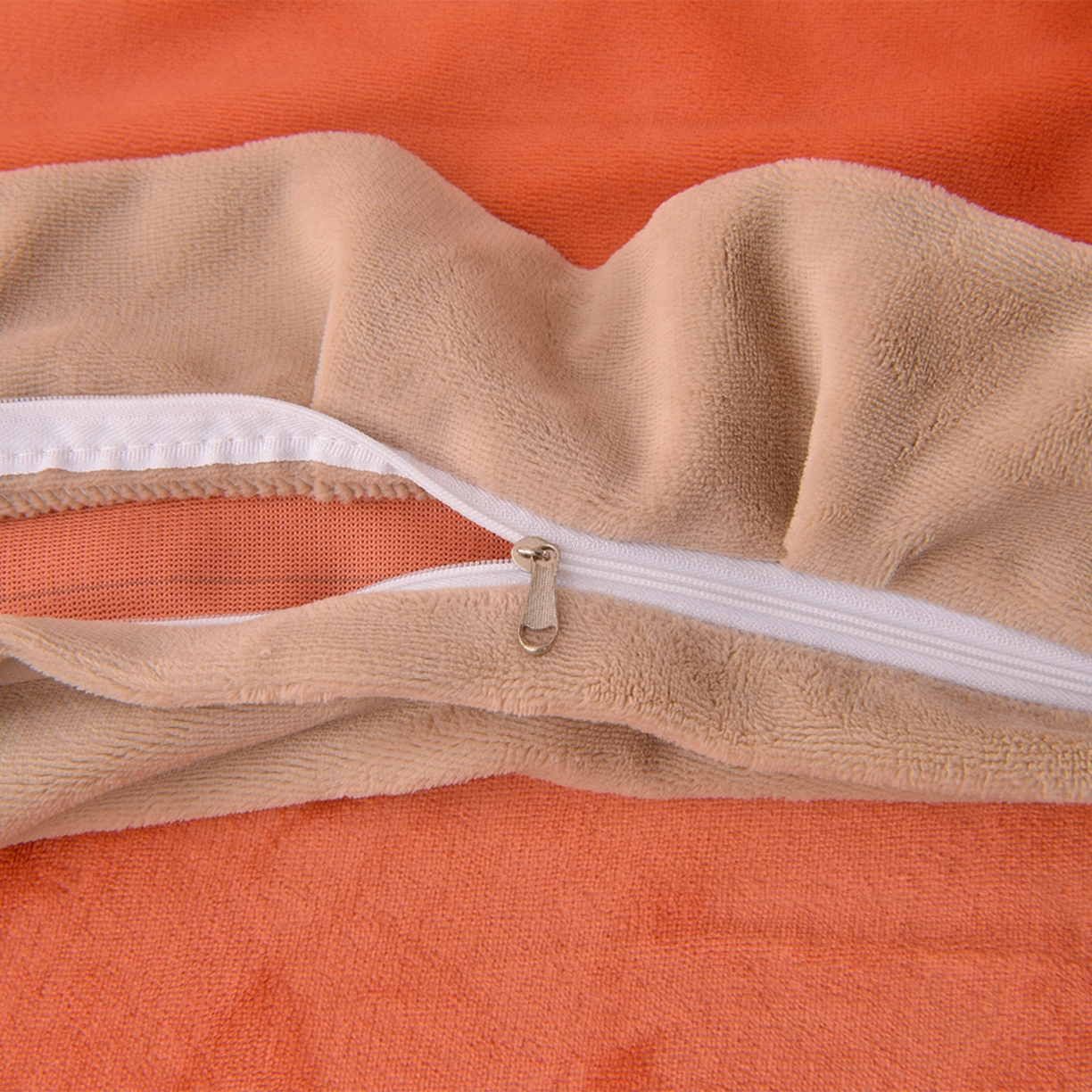 91家纺网 家纺一手货源 找家纺 （总）湘雪家居  2025新款高克重纯色刺绣牛奶绒床盖款系列四件套-提供买家秀