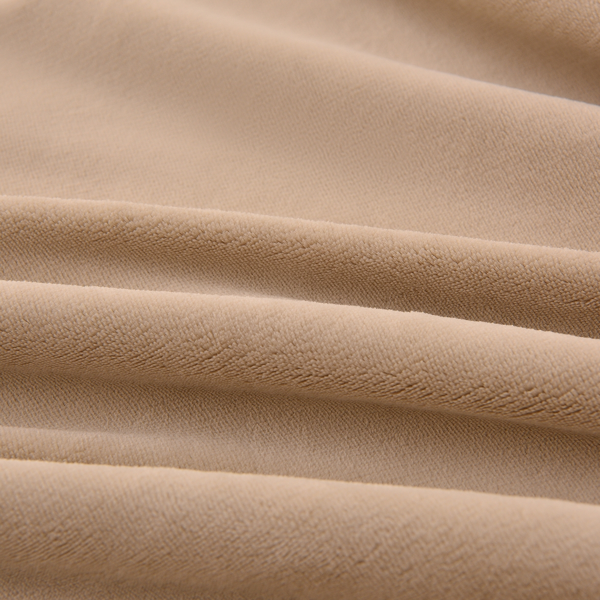 91家纺网 家纺一手货源 找家纺 湘雪家居  2025新款高克重纯色刺绣牛奶绒床盖款钟爱系列四件套-提供买家秀 钟爱款-卡其色