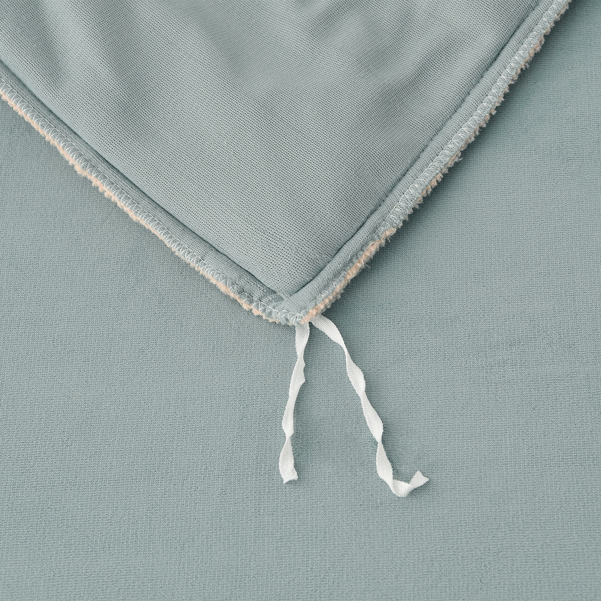 91家纺网 家纺一手货源 找家纺 湘雪家居  2025新款高克重纯色刺绣牛奶绒床盖款星语系列四件套-提供买家秀 星语款-草绿色