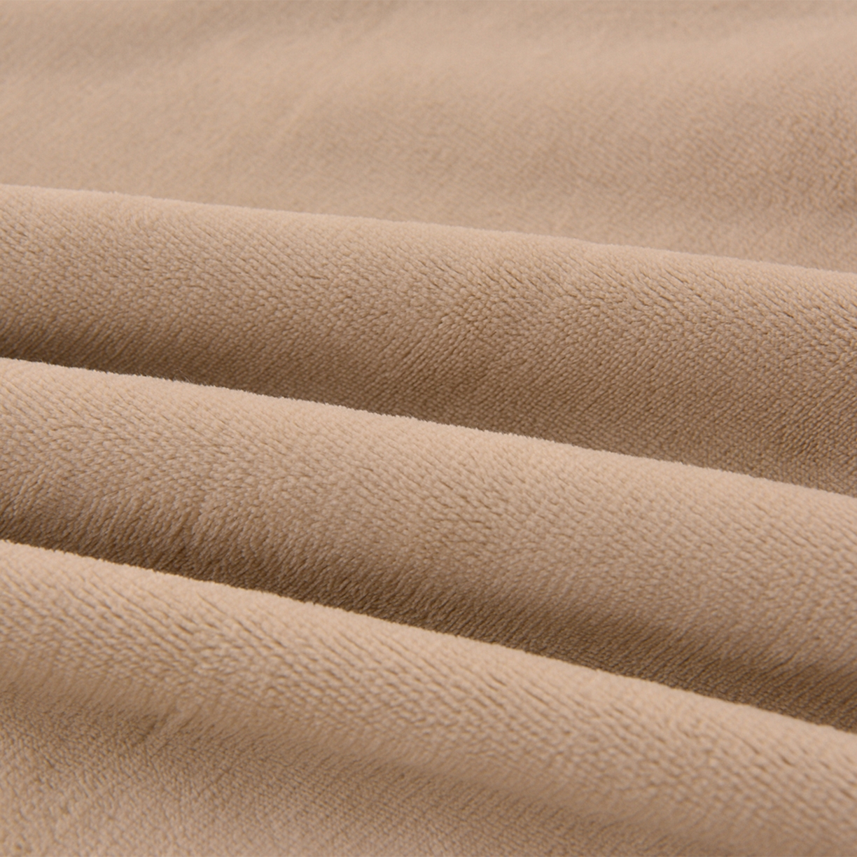 91家纺网 家纺一手货源 找家纺 湘雪家居  2025新款高克重纯色刺绣牛奶绒床盖款星语系列四件套-提供买家秀 星语款-卡琪色