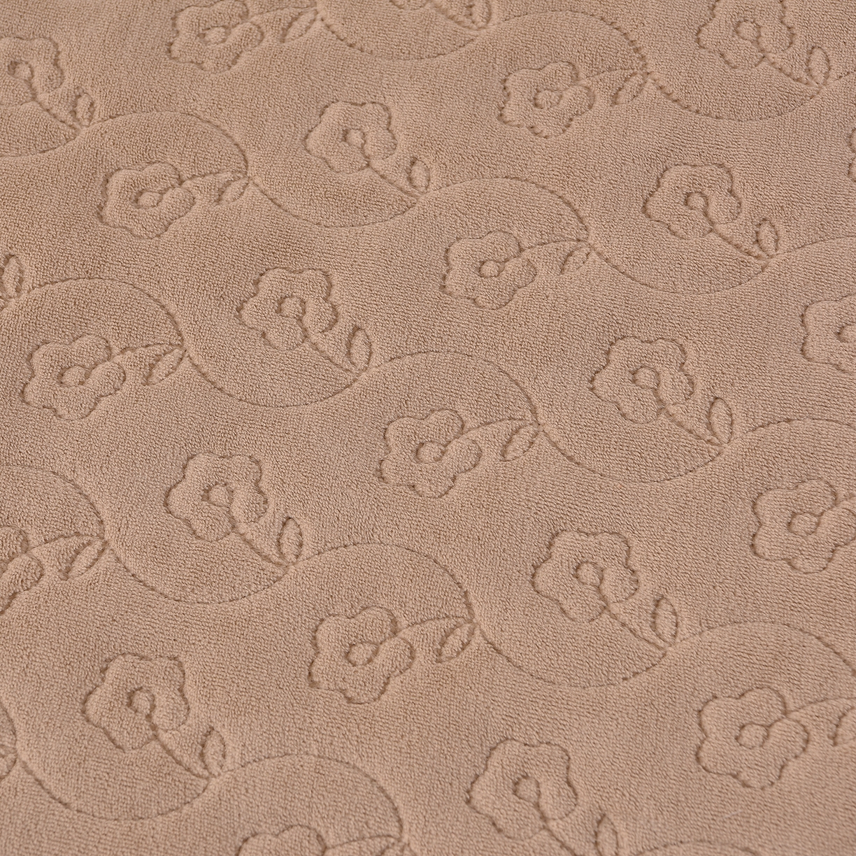 91家纺网 家纺一手货源 找家纺 湘雪家居  2025新款高克重纯色刺绣牛奶绒床盖款星语系列四件套-提供买家秀 星语款-奶白色