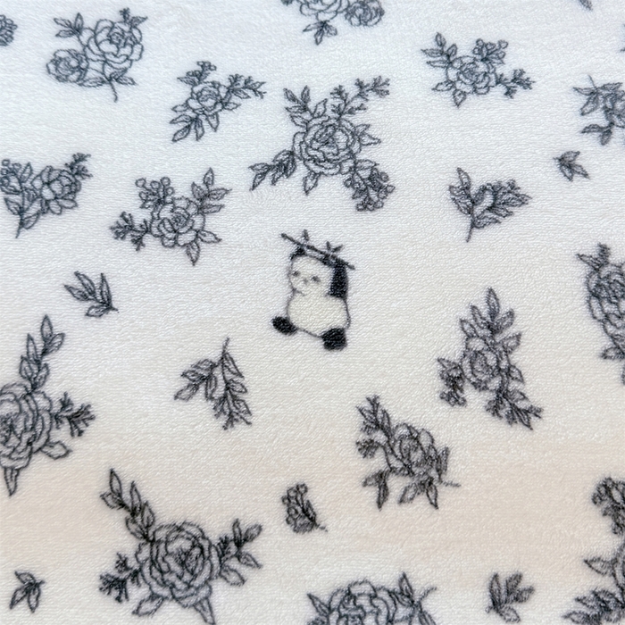 91家纺网 家纺一手货源 找家纺 梵心 2025新款云貂绒毛毯法兰绒毛毯牛奶绒毛毯爆款盖毯直播跨境专供-可定制克重 熊猫庄园