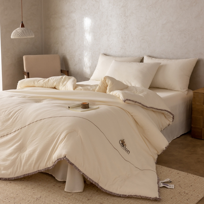 91家纺网 家纺一手货源 找家纺 （总）丽卡家纺 2025年秋冬新品威尔思大豆被（常规生产款为春秋被和冬被，常规尺寸为200*230/220*240cm，其他特殊尺寸/加厚款接受下单定制）