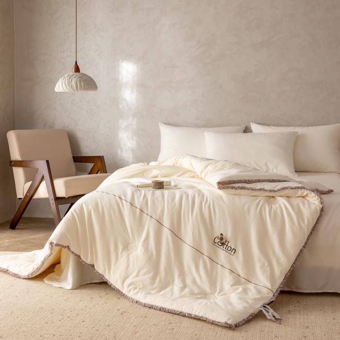 91家纺网 家纺一手货源 找家纺 （总）丽卡家纺 2025年秋冬新品威尔思大豆被（常规生产款为春秋被和冬被，常规尺寸为200*230/220*240cm，其他特殊尺寸/加厚款接受下单定制）