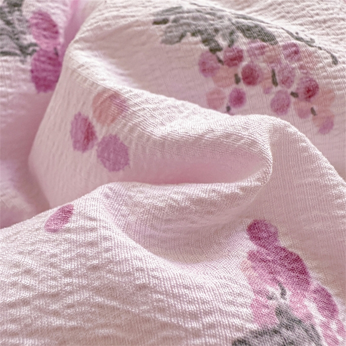 91家纺网 家纺一手货源 找家纺 繁花家居 2025新款床盖豆豆被套春秋被套冬被云感超软木棉被子被芯 花边床盖-豆豆被-幻紫花语