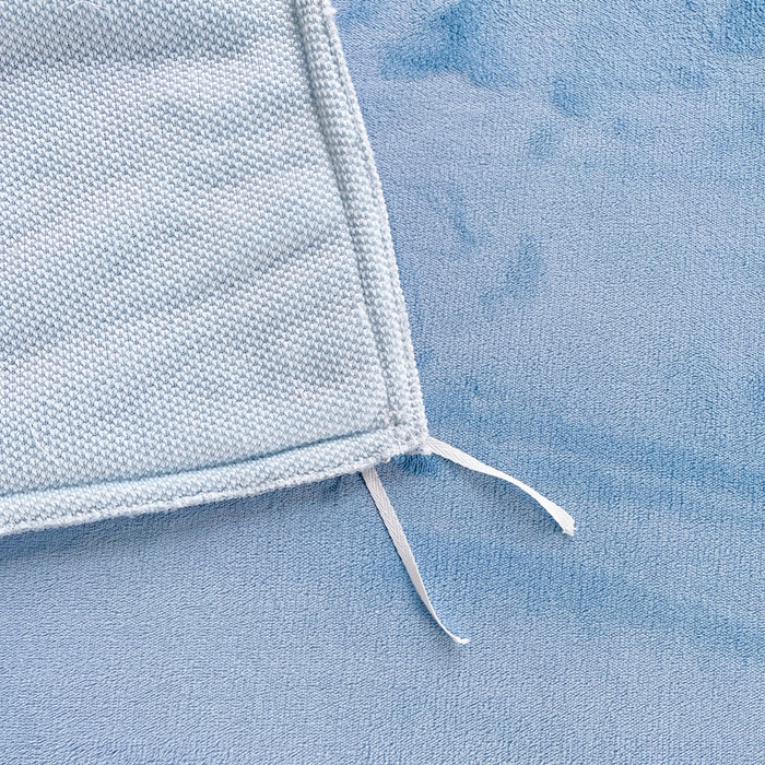 91家纺网 家纺一手货源 找家纺 牵依 2025新款羊羔绒牛奶绒毛巾绣四件套 大眼仔