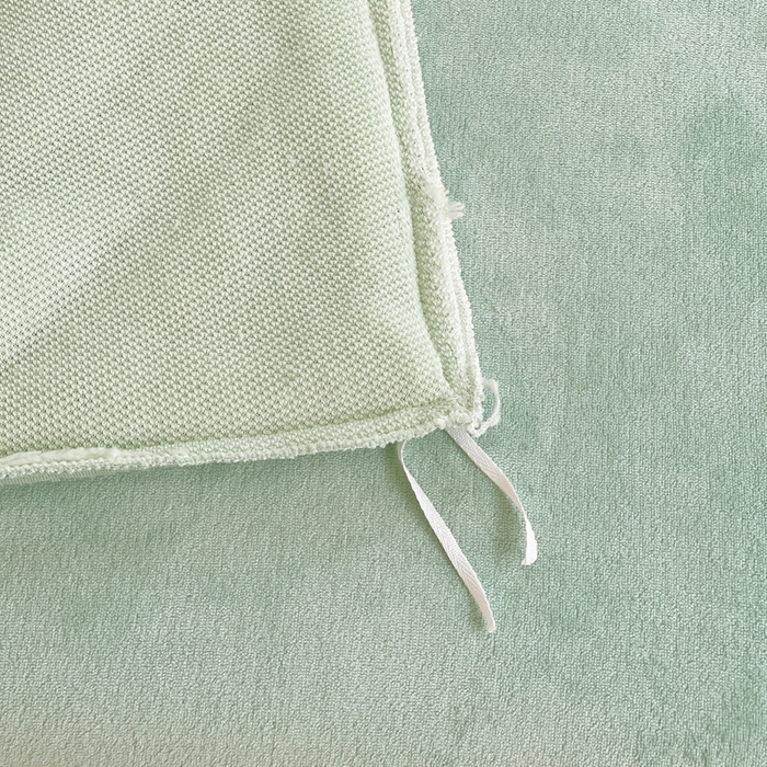 91家纺网 家纺一手货源 找家纺 牵依 2025新款羊羔绒牛奶绒毛巾绣四件套 熊猫乐园