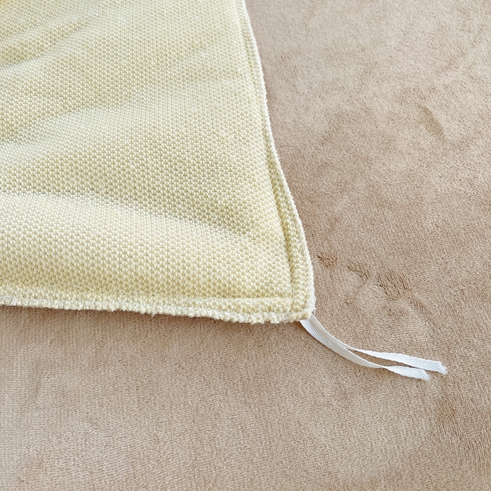 91家纺网 家纺一手货源 找家纺 牵依 2025新款羊羔绒牛奶绒毛巾绣四件套 小绵羊