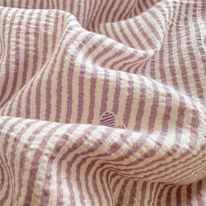 91家纺网 家纺一手货源 找家纺 繁花家居 2025新款床盖豆豆被套春秋被套冬被云感超软木棉被子被芯 花边床盖-豆豆被-紫绒梦心